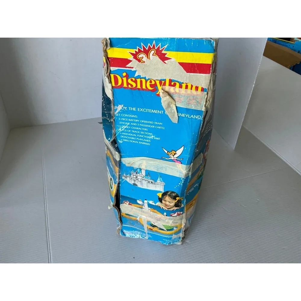 Playmates Vintage Disneyland Play Set Battery Train 31‎ Pieces Mickey Mouse Toy